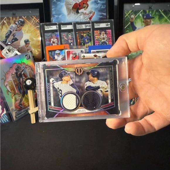 Aaron Judge Giancarlo Stanton Dual Patch